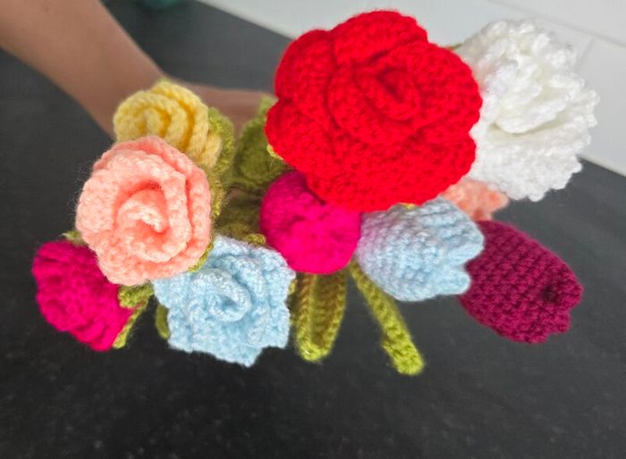 Handmade Crochet Flowers