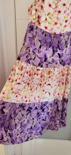 DESIGUAL Grandflower Midi Dress Sz M (Fit 12-14UK) - Rrp 119 (New)