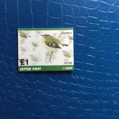 Irish stamps, 1999 definitive booklet, birds