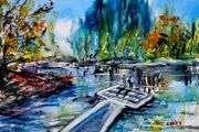 out in the wild watercolour