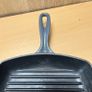 Le Creuset Signature Griddle Skillet Frying Pan 26 Grey Cast Iron Image 9