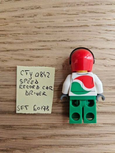 lego cty0842 speed record car driver, set 60178