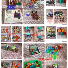 SALE CARS Toys huge bundle construction magnets