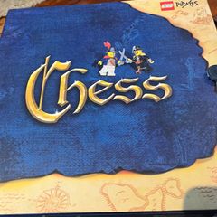 Lego 852751 very rare pirate chess set with board and great minifigures complete