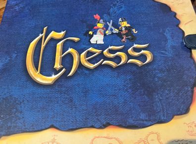 Lego 852751 very rare pirate chess set with board and great minifigures complete