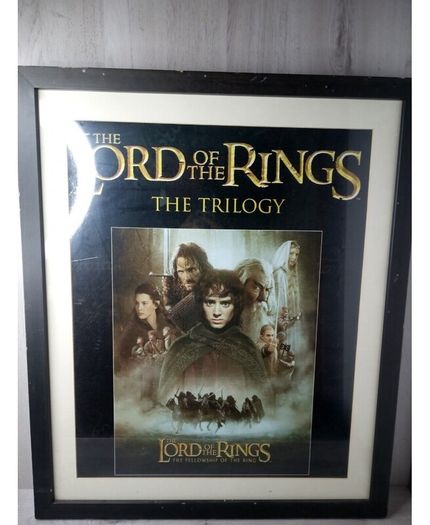 Lord Of The Rings Custom Framed Wall Picture
