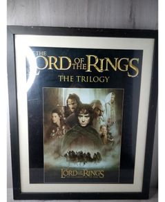 Lord Of The Rings Custom Framed Wall Picture