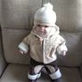 Georgous Porcelain/Ceramic Winter Doll Image 3