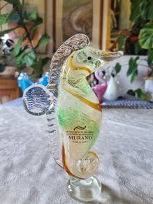 Murano glass water horse