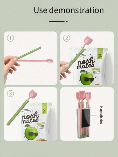 Tulip Food Bag Clips Set