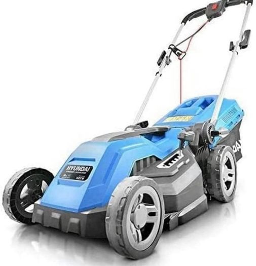 1600W 230V Corded Electric Rotary Lawnmower With Rear Roller, 38cm Cutting Width, Mulching, 30L Grass Box, 5 Cutting Heights, 10M Power Cable (FREE POSTAGE)