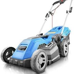 1600W 230V Corded Electric Rotary Lawnmower With Rear Roller, 38cm Cutting Width, Mulching, 30L Grass Box, 5 Cutting Heights, 10M Power Cable (FREE POSTAGE)