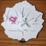 2 leaf shaped with gilt trim porcelain trinket dishes, marked Foreign Image 4