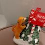 Brand new Santa doggy mail christmas decoration Image 3