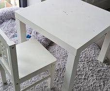 ikea table and chair