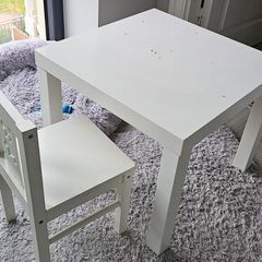 ikea table and chair