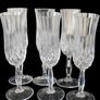 6 x Vintage RCR Harrods Crystal Champagne Flutes Image 7