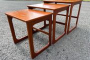 Retro vintage Nest of Tables by McIntosh furniture Scotland c1970
