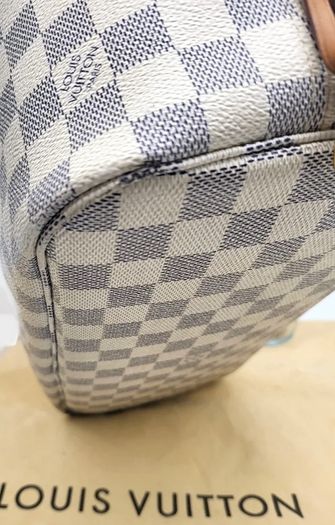 Louis Vuitton Neverfull Azure MM Authentic