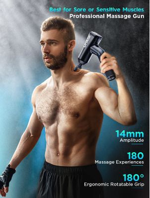 BRAND NEW Relaxation Electric Massager with Portable Bag Therapy Gun for fitness