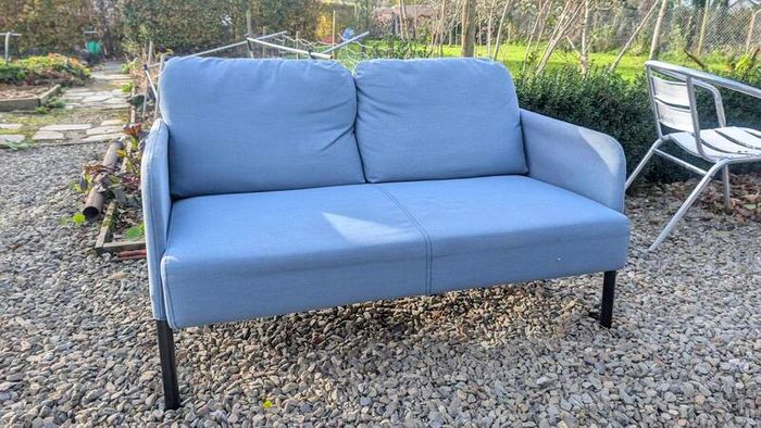 Ikea Glostad 2 Seater Sofa - Knisa Blue