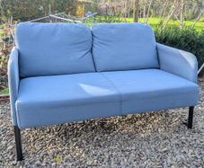Ikea Glostad 2 Seater Sofa - Knisa Blue
