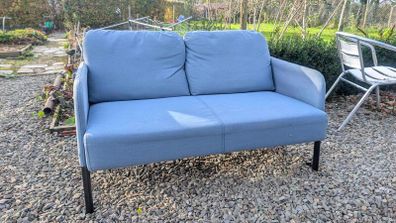 Ikea Glostad 2 Seater Sofa - Knisa Blue
