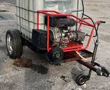 Diesel power washer