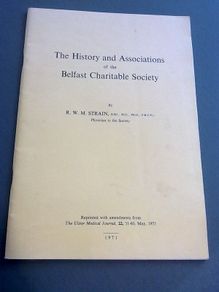 History & associations of the Belfast Charitable Society Ireland Irish history