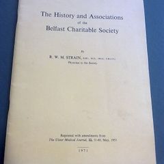 History & associations of the Belfast Charitable Society Ireland Irish history
