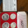 1976 Montreal Olympic Sterling Silver Coin Collection Image 4