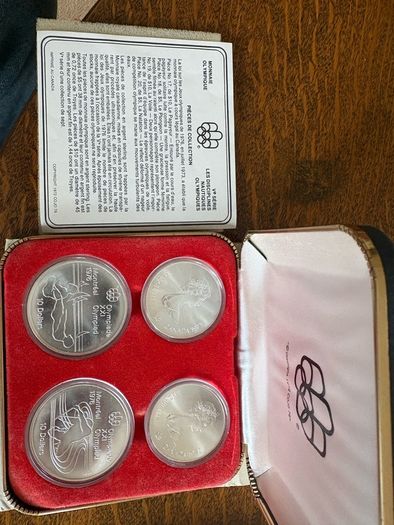 1976 Montreal Olympic Sterling Silver Coin Collection