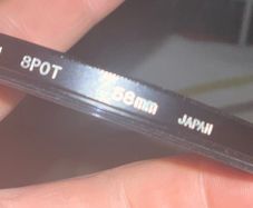 58mm DOI spot filter