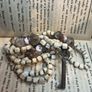 1 Prayer bone beads for Hekate (Hecate) Greek goddess of magic, witchcraft, protection Image 2