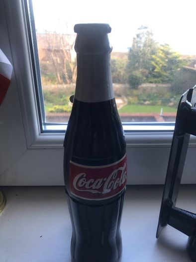 Very Rare Coca Cola Metal Door Handles