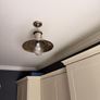Searchlight Fisherman Pendant Ceiling Light - Satin Silver, perfect condition Image 2