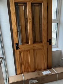 Canadian pine doors