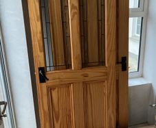 Canadian pine doors