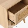 BRAND NEW + SEALED Birlea "Croxley" Rattan Bedside Drawers/Side Table Image 8