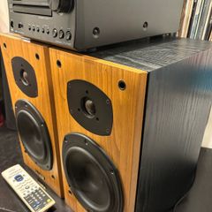 Onkyo CR-525UKD / Tannoy Mercury M2's (cherry)