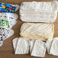 Reusable Cloth Nappies - AlvaBaby x10