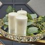 Decorative Gold Mirror Tray with Glass Gems (2 sizes available) Image 5