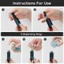 Brand New Perfume Atomizer 10ml 10 Pack Glass Bottle with Funnel for Refilling Image 5