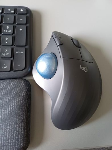 Logitech MX Ergo wireless trackball mouse