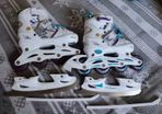 Rollerblades and Ice Skates  - 2 in 1 ( adjustable size 30 - 33 )