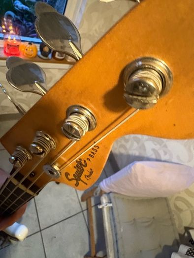Squier Precision Jazz (PJ) Bass Upgraded EMG Pickups