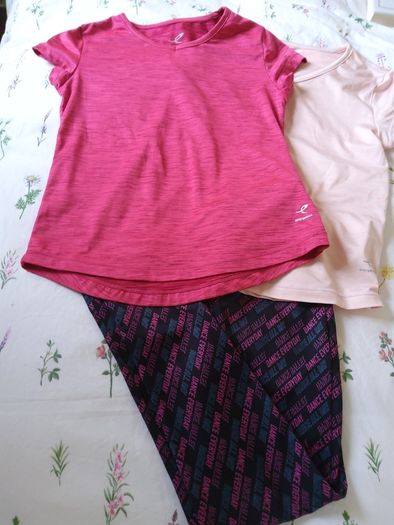 Girl's Sports leggings and tops