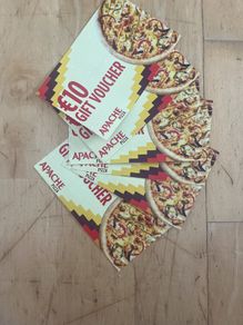 Apache Pizza voucher