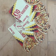 Apache Pizza voucher