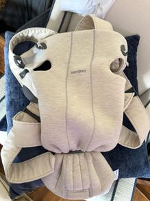 Babybjorn Carrier Mini 3d Jersey, Light Beige
